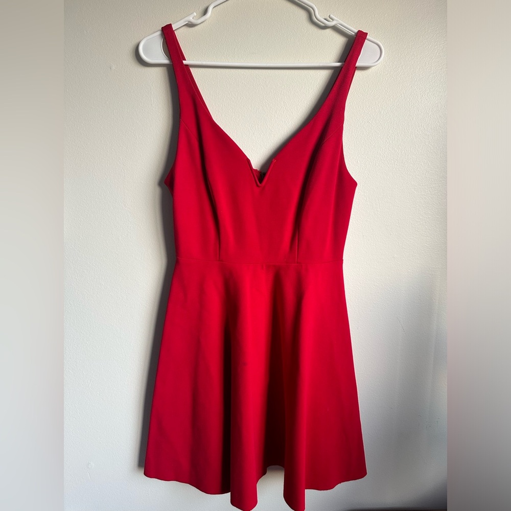 Fun red kimchi blue dress size s